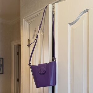Elegant Purple Shoulder Bag